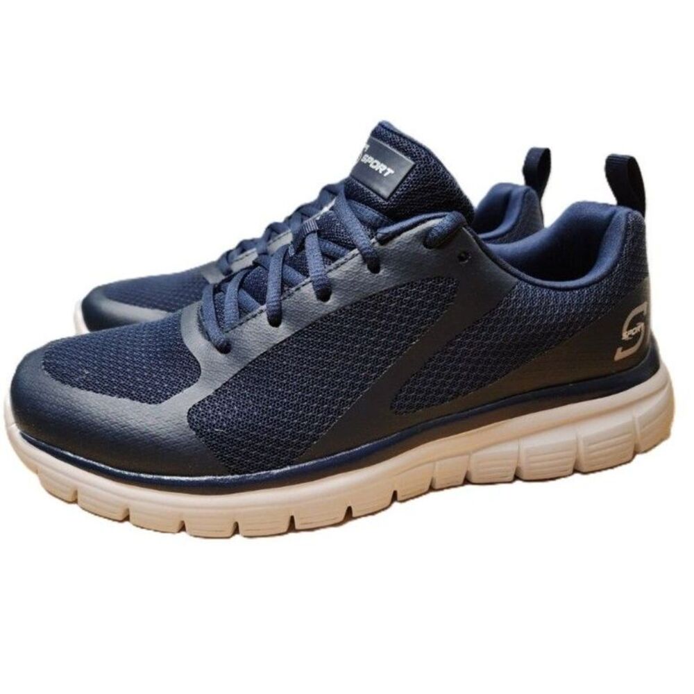 S Sport by Skechers Men’s Memory Foam Shoes Size 9 Blue